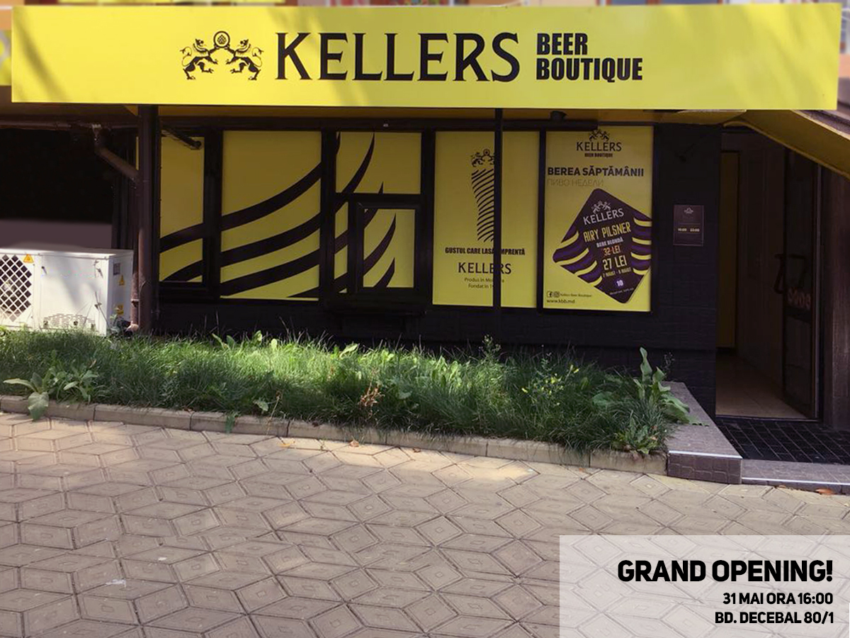 Al doilea magazin Kellers în Chișinău